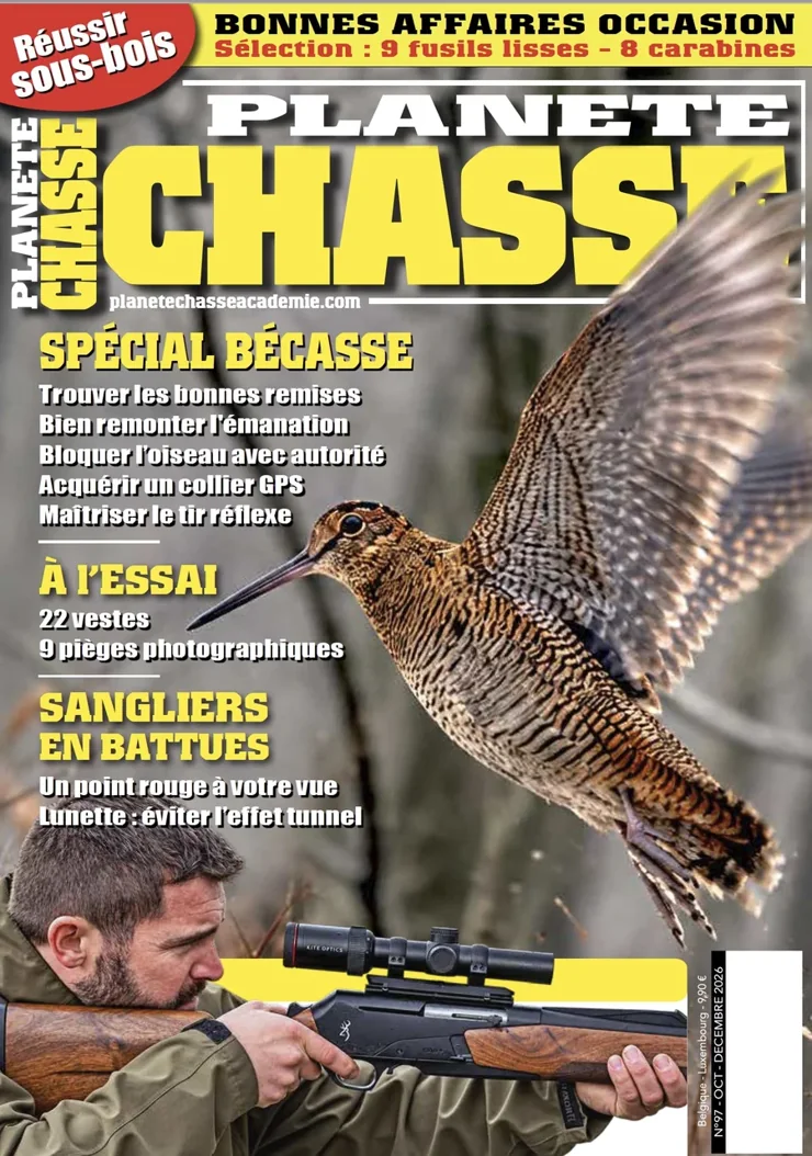 Couverture de Planète CHASSE n°97, octobre-décembre 2026